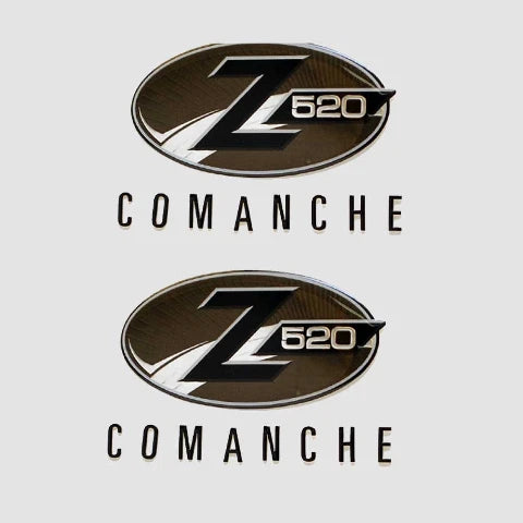 Ranger Z520 Comanche Boat Decals 7604024 - Raised Stickers (pair)