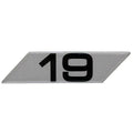 Ranger Boat Decal 7604272 - 19 Black Silver 5 3/8 X 2 1/4 Inch