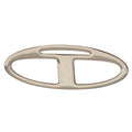 Tracker Boat T Decal 32915 - Raised 3 X 1 1/8 Inch Silver
