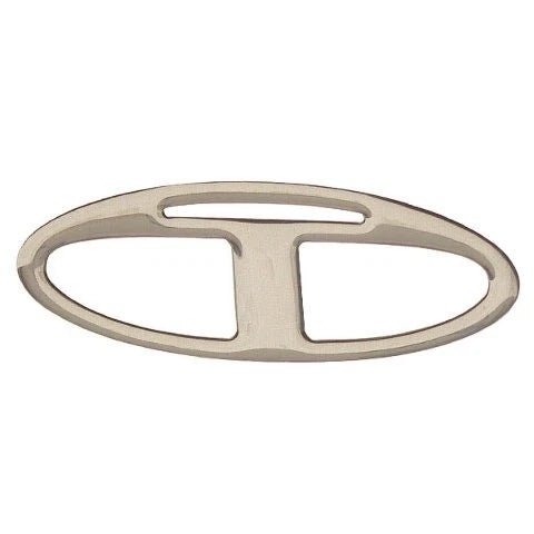 Tracker Boat T Decal 32915 - Raised 3 X 1 1/8 Inch Silver