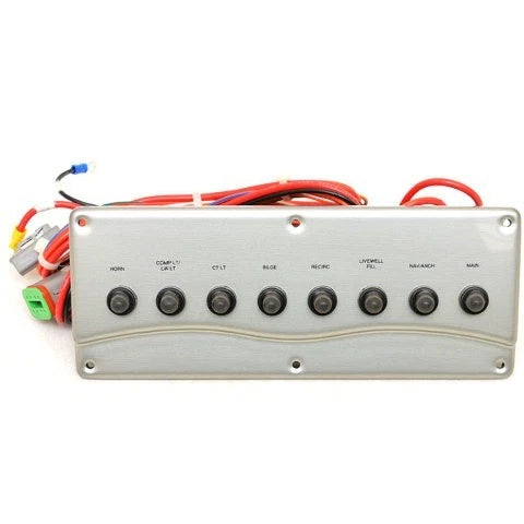 Stratos Boat Breaker Dash Panel ST131P03082 - 385XF Silver