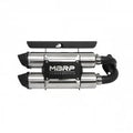 MBRP Dual Stacked Slip-On Exhaust System Muffler Polaris RZR XP 1000 Models