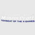 MasterCraft Boat Decal - Wakeboard Edition Towboat X-Games Sticker