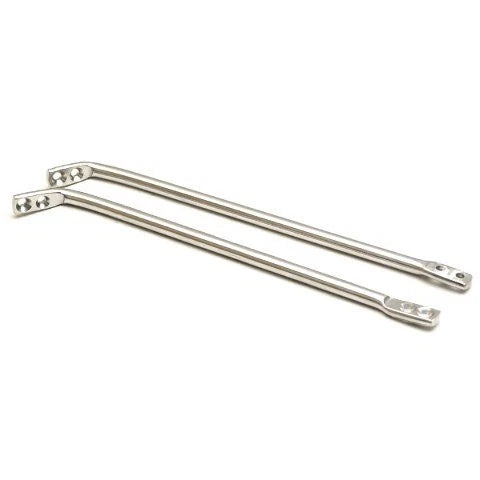 Boat Windshield Brace 233 Chaparral R-803 - 11 Inch Stainless (pair)