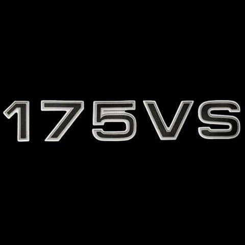 Ranger Boat Raised Decal 7604451 - 175VS 9 X 1 1/2 Inch Black