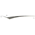 Larson Boat Raised Decal 8634-2878 - 27 X 2 Inch Mirrored Gray