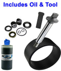 COMPLETE SeaDoo Jet Pump Rebuild Kit Wear Ring Shaft Bearing TOOL 800 GTX GSX XP