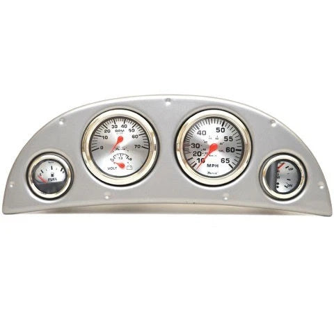 Lund Boats Gauge Panel - Alaskan SS 16 7/8 X 6 Inch Gray