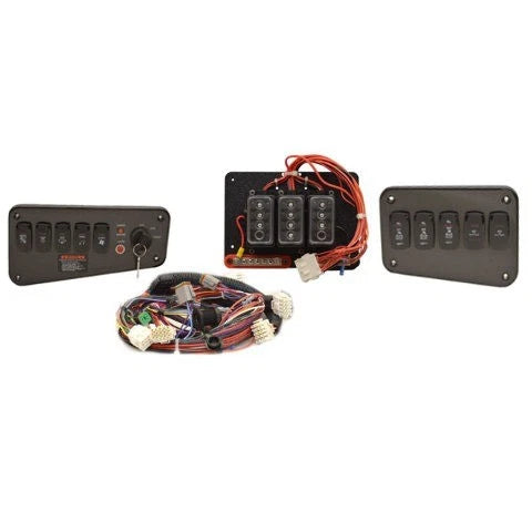 Moomba Boat Dash Panel Kit 114104 - 2014 M Series Dark Gray (3 PC)