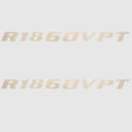 Lowe Boat Decal 1823570 - 1860 VPT Ivory 14 1/8 X 1 Inch (pair)