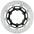 MG Front Left Brake Disc for KTM 690 SMC R ABS 2014-2023 (21-243-BK)