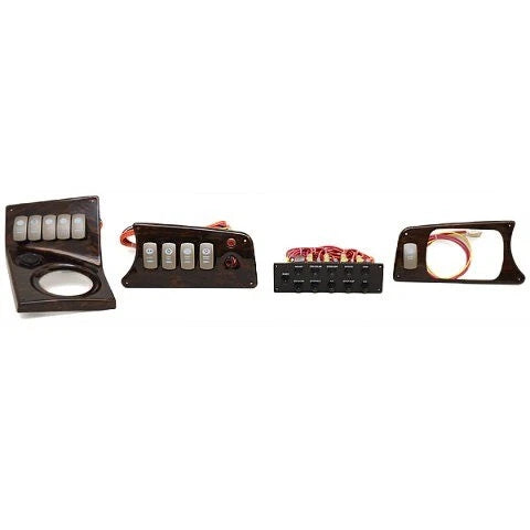 Larson Boat Switch Panels 2238-1379 - Woodgrain (4 Pc Set)