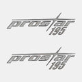 MasterCraft Boat Raised Brand Decal 758040 - ProStar 195 Sticker (2Pc)