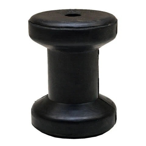 Husky Boat Trailer Bow Roller 87139 - 4 Inch Black Polyethylene