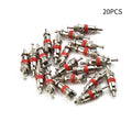 20* Tyre Valve Core Insert with Remover Tool for Car Bike Motorcycle Wheel