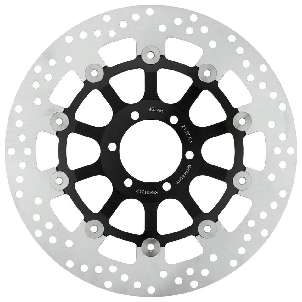 MG Front Left Brake Disc for KTM 990 SMR - Supermoto R 2012-2013 (21-255-A-BK)