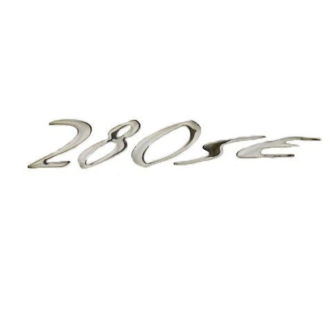 Doral Boat Raised Decal - 280 SE 15 7/8 X 3 1/4 Inch Silver