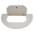 Striper Boat Cooler Seat Hatch - 21CC Off White Starboard