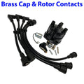 MerCruiser OMC Tune-Up Kit GM 2.5 3.0L Distributor Cap Rotor Points Plug Wires