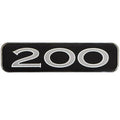 Ranger Boat Decal 7D020 - 200 Black Gray White Vinyl 5 1/4 Inch