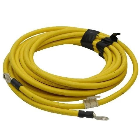 Boat Windlass Solenoid Cable - 23 FT Ground 4 AWG Yellow