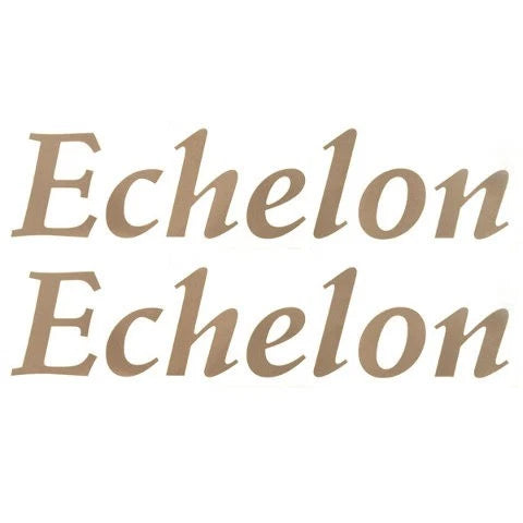 Malibu Boat Model Decal - Echelon Beige Stickers (pair)