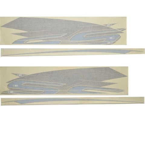 Chaparral Boat Hull Graphic 14.00396 - SSX 236 Blue Carbon (4 Pc Set)