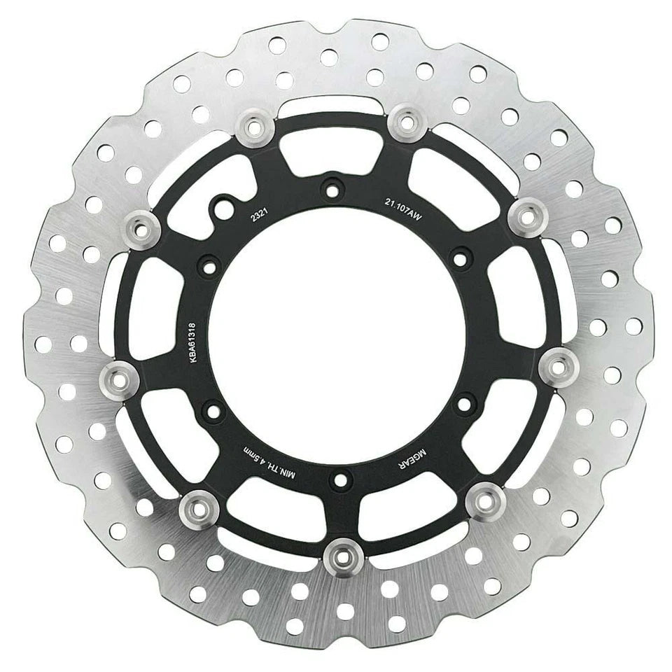 MG Front Left Brake Disc for KTM 450 SMR 2008-2007 (21-107-AW-BK)