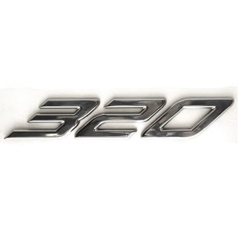 Crownline Boat Raised Decal 40718 - 9 3/4 X 2 Inch Silver