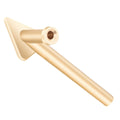 Better Heat Conductivity Steel Replacement Tip for 80 Watt Iron Plastic Welding