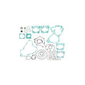 Pro X Complete Gasket Kit for KTM EXC125 125 EXC 2016-2018
