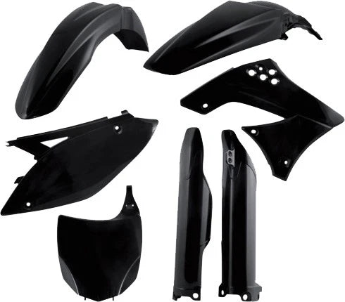 ACERBIS Plastic Kit Black – Fits Kawasaki KX450F 2009-2011 Offroad