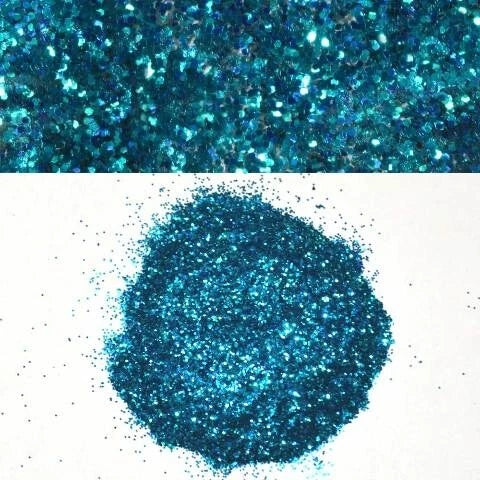 Tracker Boat Metal Glitter Flake 48324 - Teal Blue Green (8 Oz)
