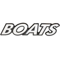 Tracker Boat Raised Decal 308003 - Black Silver Sticker