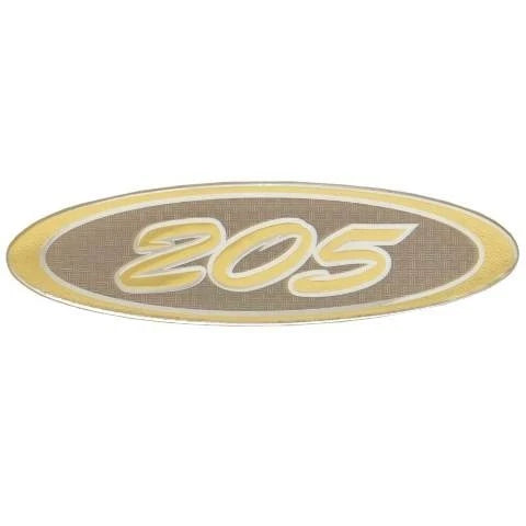 Crownline Boat Raised Decal 61369 - 205 Gold
