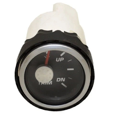 Faria Boat Trim Gauge GPC016A - Mercury Lund 2006202 Black 2 Inch