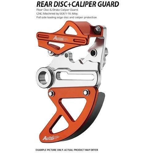 Accel Rear Disc/Caliper Guard for KTM SXF250 2013-2023