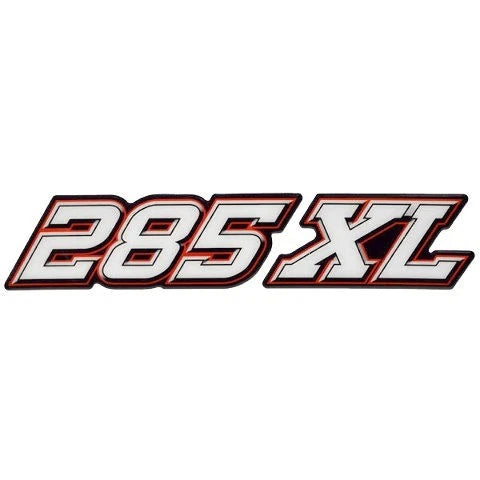Stratos Boat Decal 7D035 - 2007 285 XL Black Red White 14 3/8 Inch