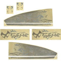Chaparral Boat Graphic Decal 14.00521 - Blue 224 Xtreme (8 Piece Kit)