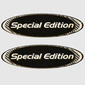 Rinker Boat Raised Decals - Special Edition Stickers (pair)