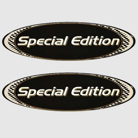 Rinker Boat Raised Decals - Special Edition Stickers (pair)
