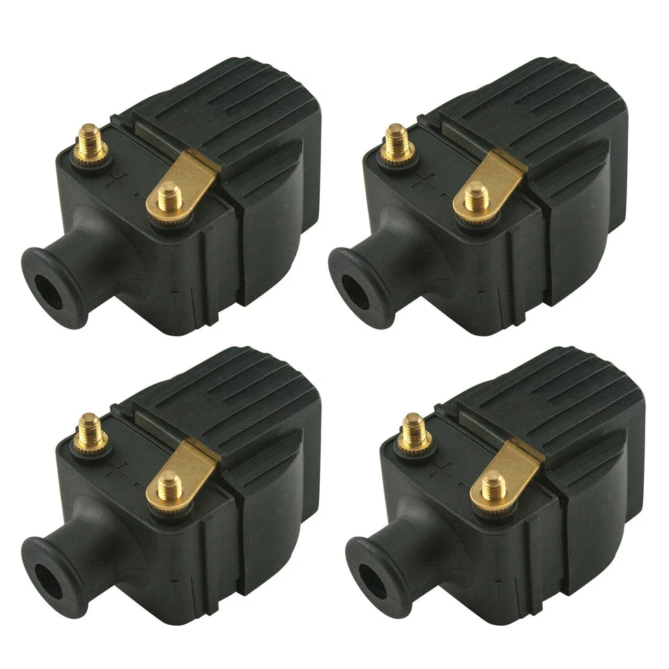 4 Pack Mercury Ignition Coil SportJet 175/210 & 3-225 HP Outboard 339-832757A4