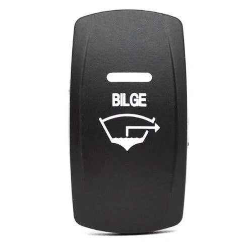 Carling Boat Rocker Switch Cover - Bilge Lighted Actuator