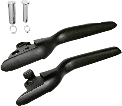 HARDDRIVE Lsr Lever Set Black for Harley Softail 2018 V-Twin Models