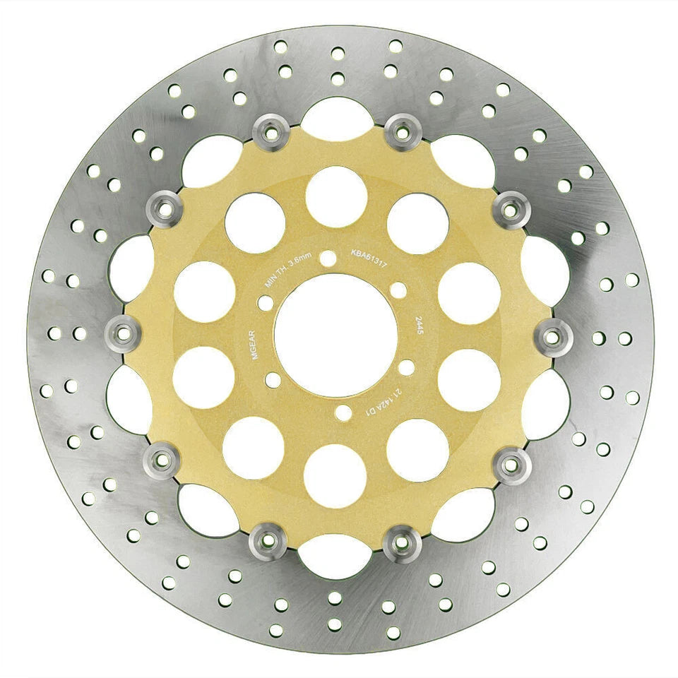 MG Front Left Brake Disc for Ducati 800 SS 2003-2004 (21-142-A-GL-D 1)