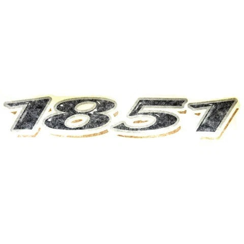 SeaSwirl Boat Decal - 1851 Sticker Black Gold