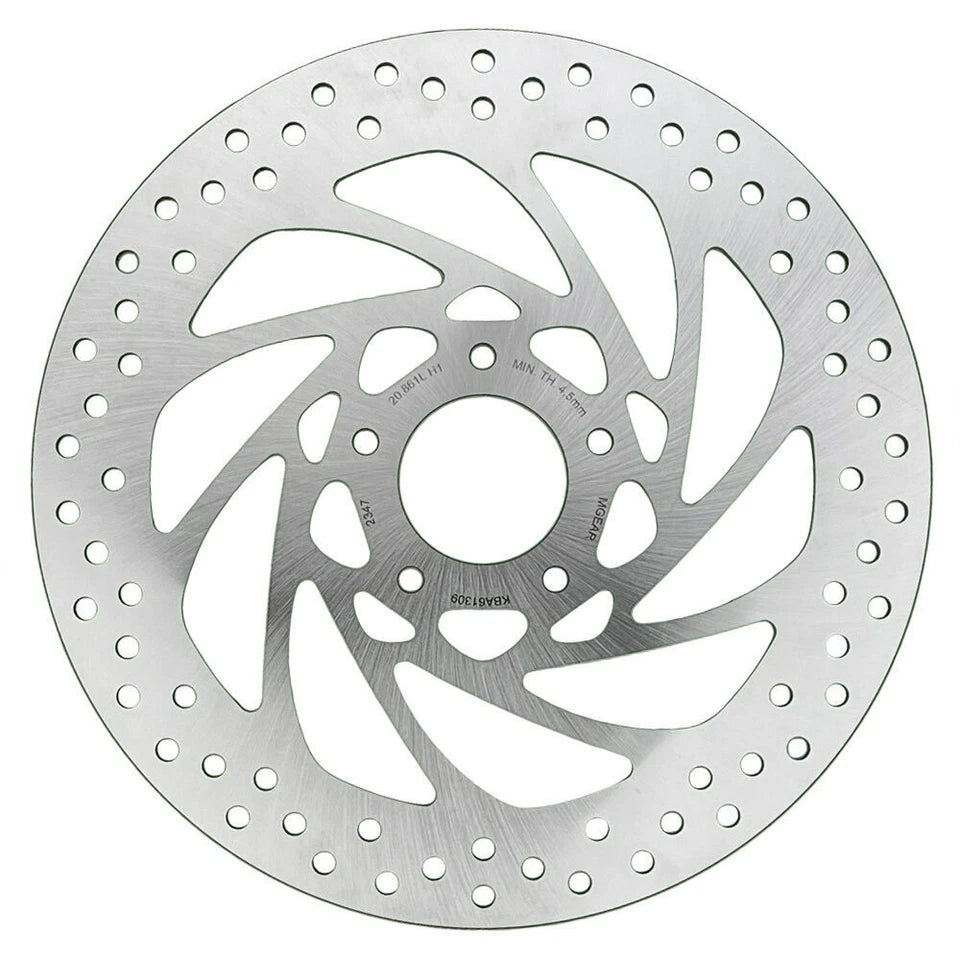 MG Front Left Brake Disc for Harley FLTR 1690 Road Glide 2008 (20-861-H1-L)