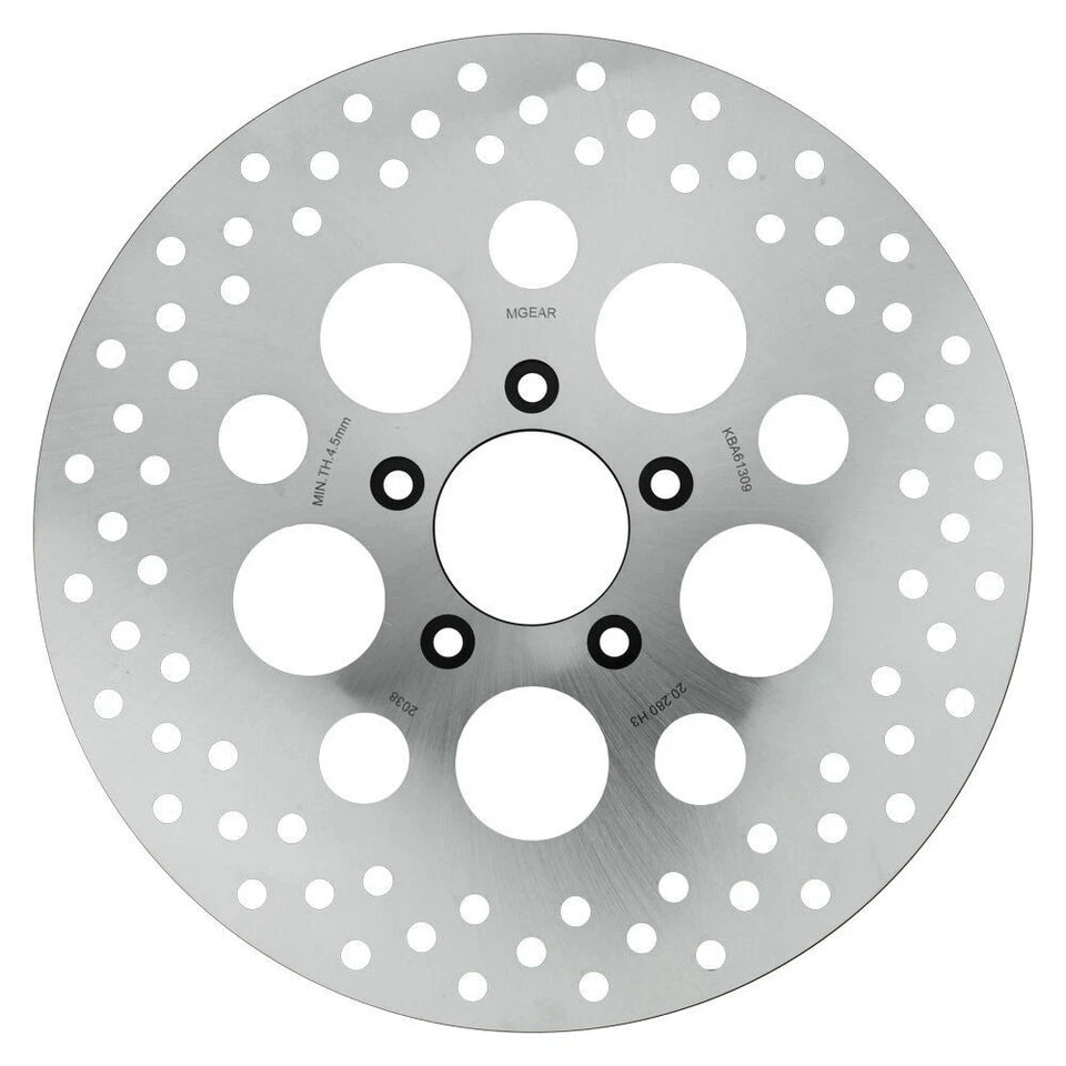 MG Front Left Brake Disc for Harley FLSTN 1690 Deluxe 2012-2014 (20-280-H3)