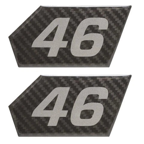 MasterCraft Raised Boat Decals 7502035 - X46 Gray Black 2014 (pair)