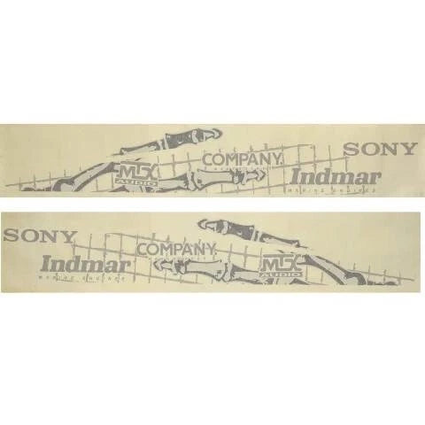 Axis Boat Hull Graphic Decal 5974612 - 92 1/2 Inch (set of 2)
